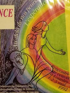Affiche Lourdes 1992 - Espérance et Vie
